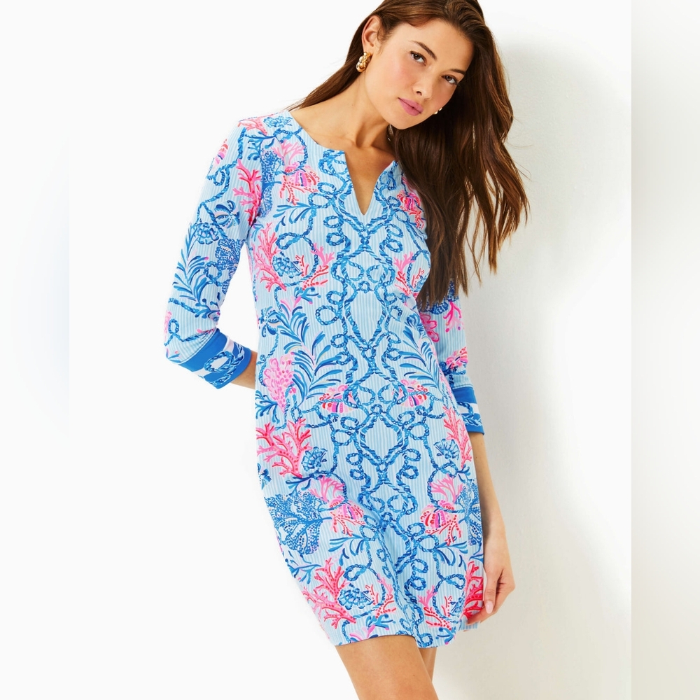 NWT Lilly Pulitzer UPF 50+ Nadine ChillyLilly Dress